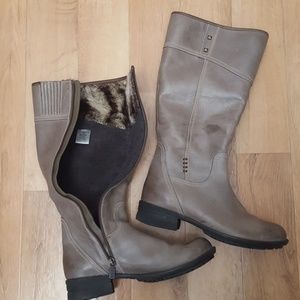 Blondo Torida waterproof leather boots taupe 8.5